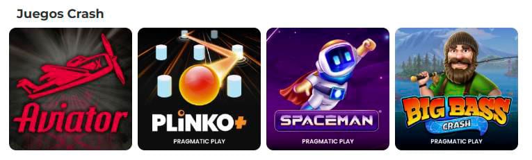 Juegos de choque del casino Gratogana